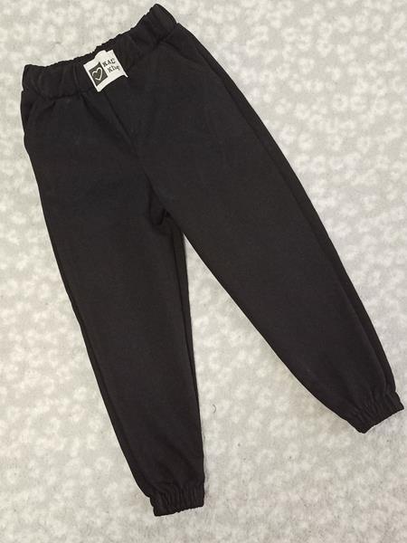 Штаны спорт Malibu2 (3-7) 1428 black (деми)