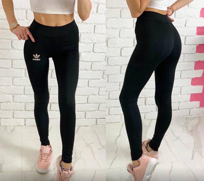 Лосины Sport style (2XL-5XL) AD7000-1 black (зима)