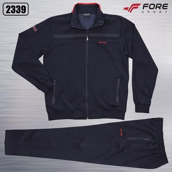 Костюм спорт AZT (XL-3XL) 2339 navy-red (деми)