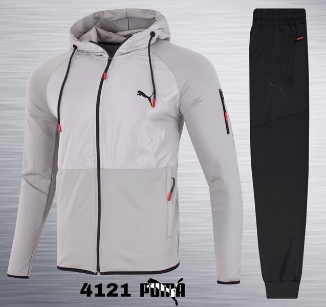 Костюм спорт AZT (M-3XL) 4121 l.grey (деми)