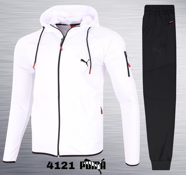 Костюм спорт AZT (M-3XL) 4121 white (деми)