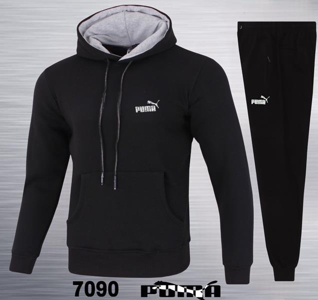 Костюм спорт AZT (2XL-6XL) 7090-1 black (деми)