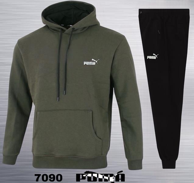 Костюм спорт AZT (2XL-6XL) 7090-1 khaki (деми)