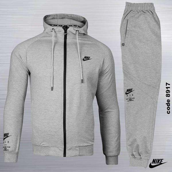 Костюм спорт AZT (S-2XL) 8917 l.grey (деми)