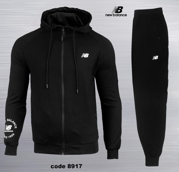 Костюм спорт AZT (S-2XL) 8917-2 black (деми)