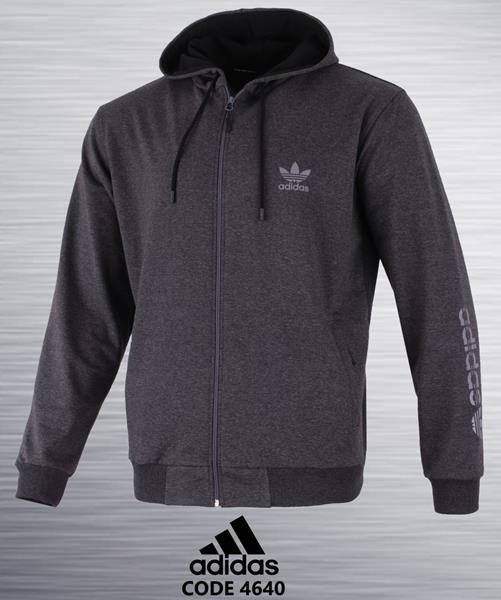 Кофта спорт AZT (S-2XL) 4640 d.grey (деми)