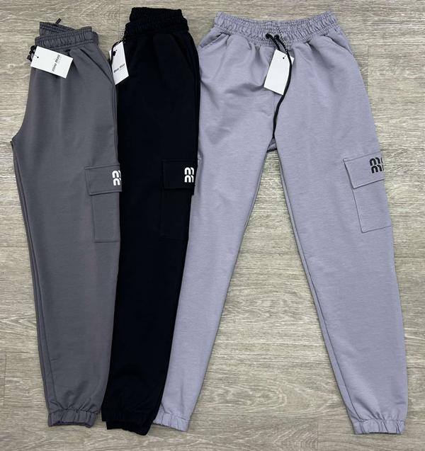 Штаны спорт MMZ (13-17) 294-3 grey (деми)