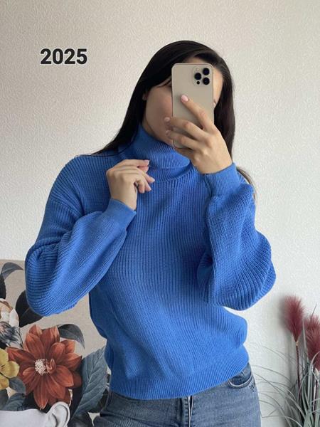 Свитер FSN (42-48) 2025 blue (зима)