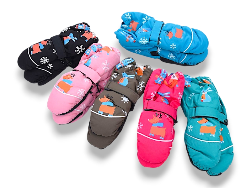 Варежки KH clothes (4-6) 918 mix (зима)