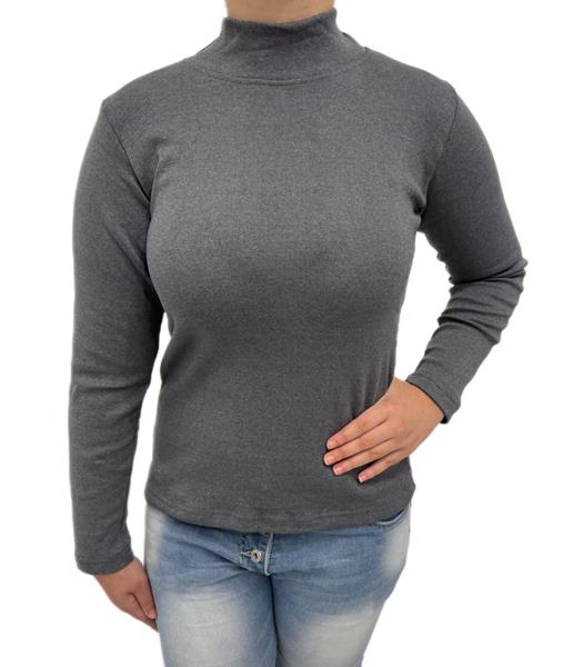 Гольф ALIA (S-3XL) 3126 d.grey байка (зима)