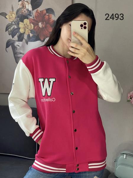 Куртка FSN (42-48) 2493 pink (деми)