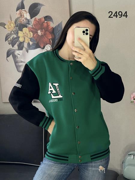 Куртка FSN (42-48) 2494 green (деми)