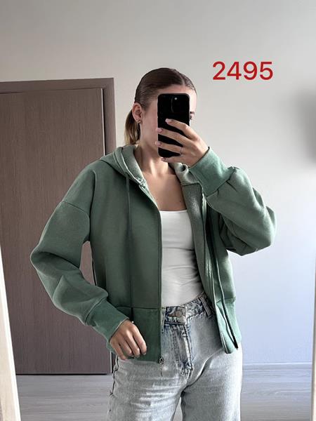 Кофта спорт FSN (42-48) 2495 mint (зима)