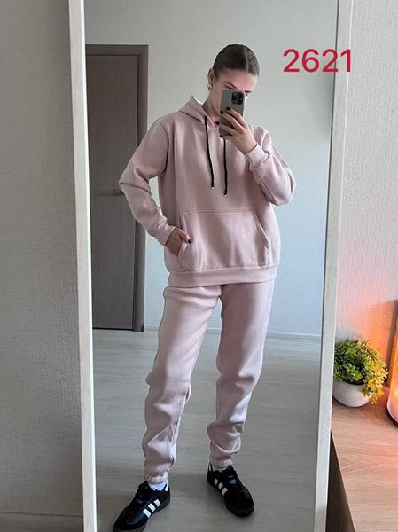 Костюм спорт FSN (46-52) 2621 beige (зима)