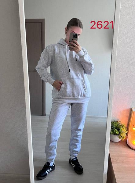 Костюм спорт FSN (46-52) 2621 l.grey (зима)