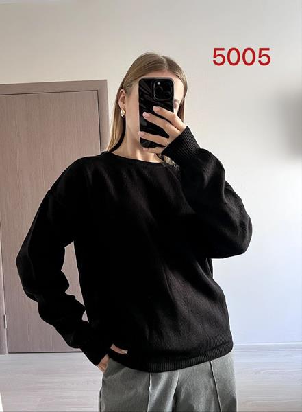 Свитер FSN (46-50) 5005 black (деми)