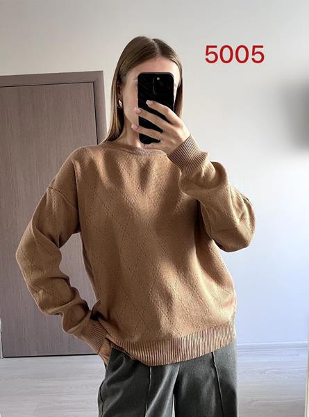 Свитер FSN (46-50) 5005 l.brown (деми)