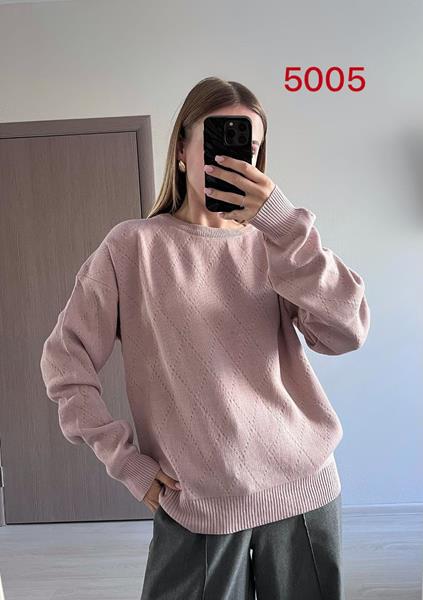 Свитер FSN (46-50) 5005 pink (деми)