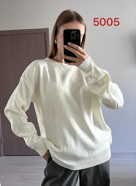 Свитер FSN (46-50) 5005 white (деми)