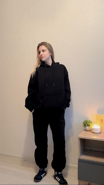 Костюм спорт FSN (52-58) 5035-1 black (зима)