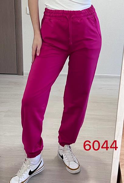 Штаны спорт FSN (44-52) 6044 crimson (деми)