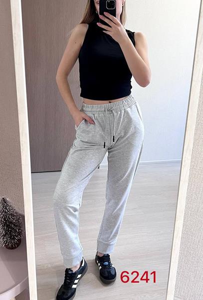 Штаны спорт FSN (44-50) 6241 grey (деми)