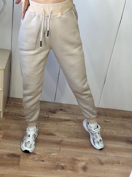 Штаны спорт FSN (42-48) 7434 l.beige (зима)