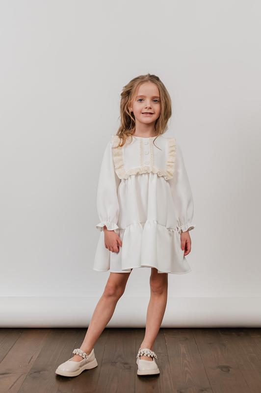 Платье Moda school (80-86) 7311 white (деми)