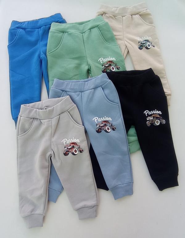 Штаны спорт Baykush (2-5) 18304 l.blue (зима)