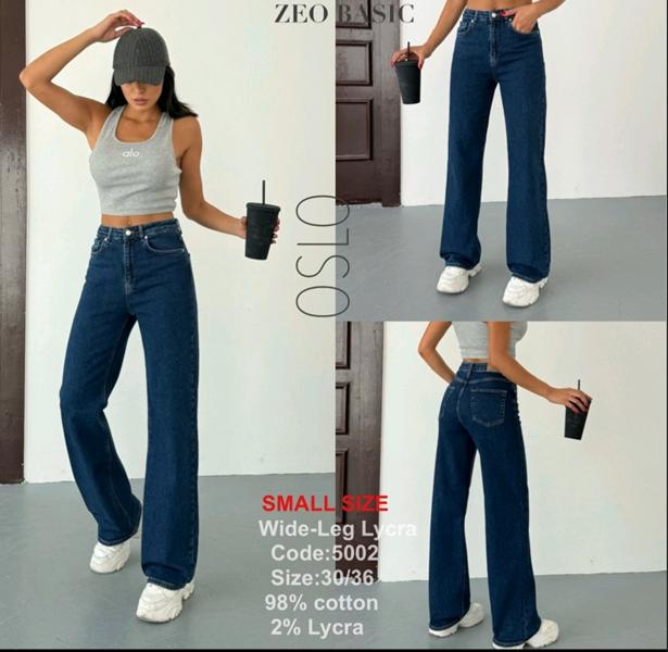 Джинсы Jeans Style (30-36) 5002 blue (деми)