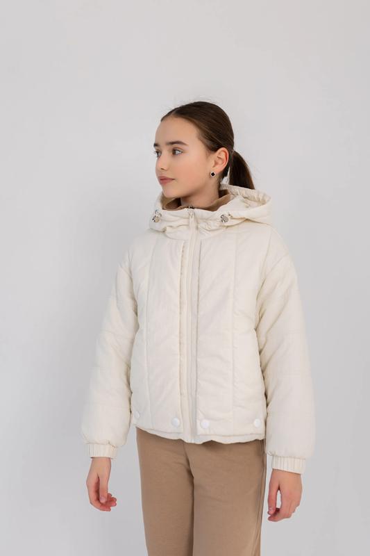 Куртка Moda school (128-158) M179 white (зима)