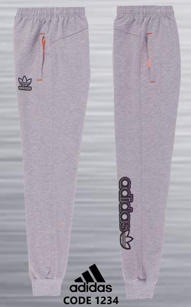 Штаны спорт AZT (152-176) 1234-7 l.grey (деми)