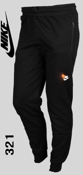 Штаны спорт AZT (S-2XL) 321 black (деми)