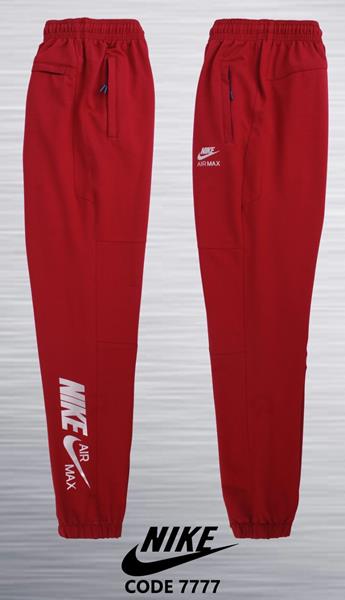 Штаны спорт AZT (S-2XL) 7777-2 red (деми)