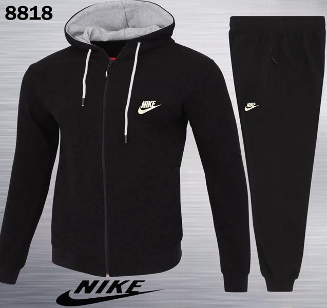 Костюм спорт AZT (S-2XL) 8818-1 black (деми)