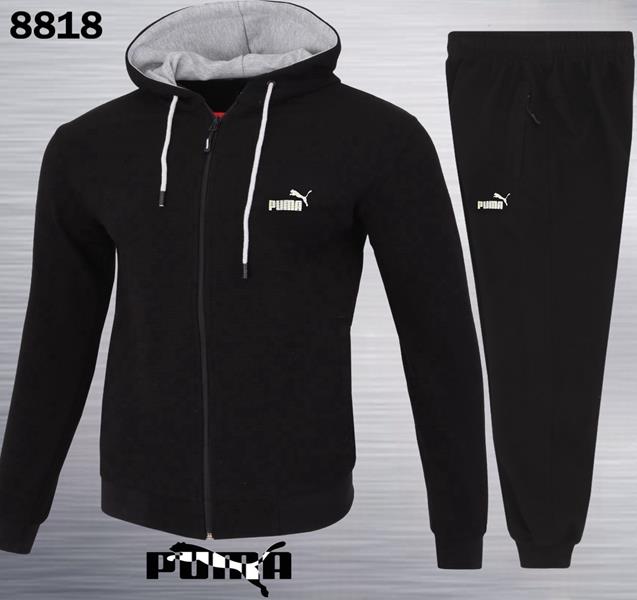 Костюм спорт AZT (S-2XL) 8818-2 black (деми)