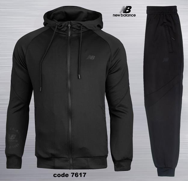 Костюм спорт AZT (S-2XL) 7617 black (деми)