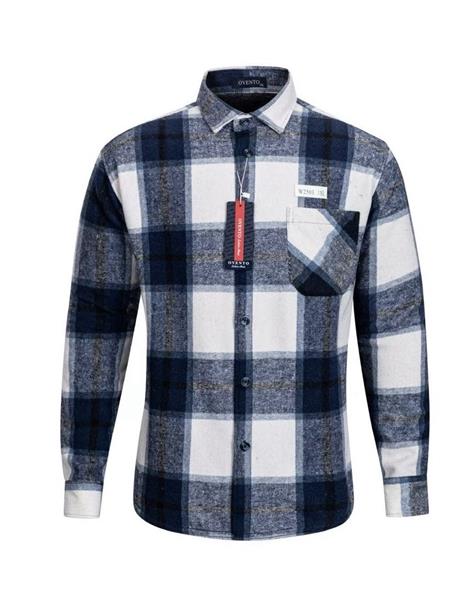 Рубашка Verton (XL-5XL) W2503 navy (зима)