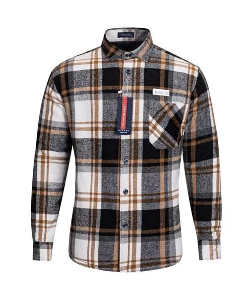 Рубашка Verton (XL-5XL) W2506 beige (зима)