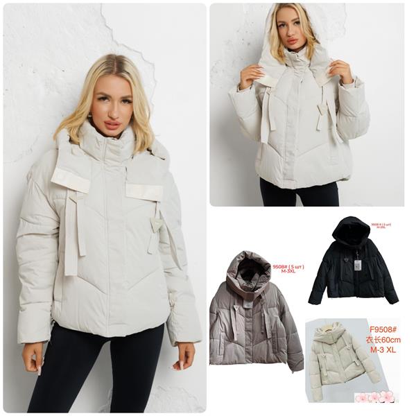 Куртка Katty (M-3XL) 9508 black (зима)