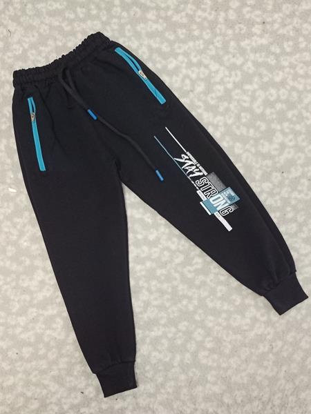 Штаны спорт Malibu2 (5-8) 9769 black (деми)