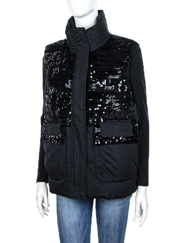 Жилетка Obuv OK2 (M-2XL) 01 (11959) black (деми)