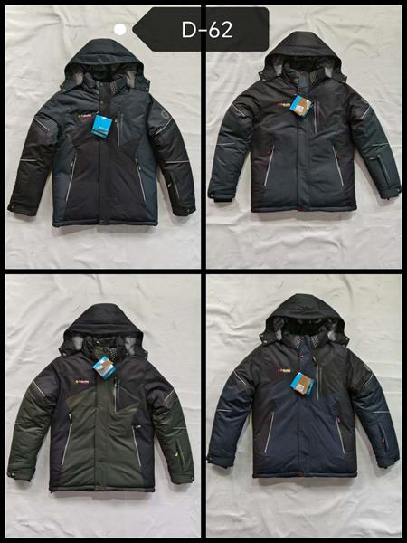 Ветровка LeHung (M-3XL) D62 black (зима)