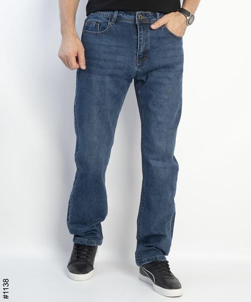 Джинсы Basanjiu (29-38) 1138 blue (деми)