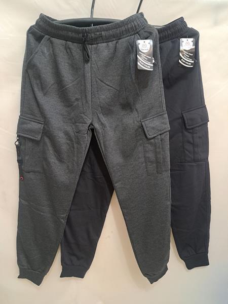 Штаны спорт Giang (M-3XL) 6076 navy (зима)