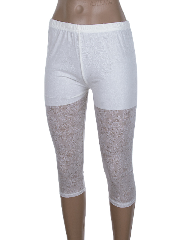 Бриджи Obuv OK2 (2XL-3XL) B0155-2 (11908) white  (лето)