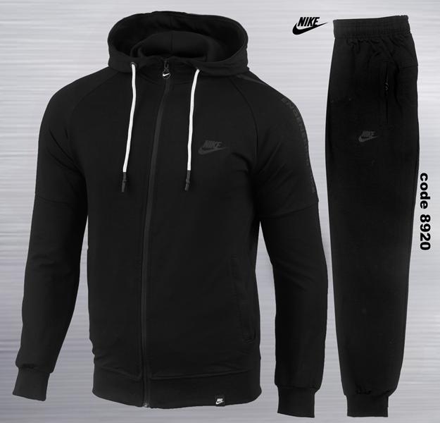 Костюм спорт AZT (S-2XL) 8920 black (деми)