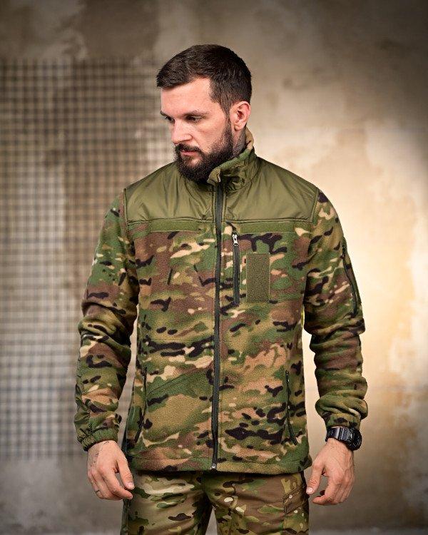 Кофта Max-T (S-2XL) M31 khaki (зима)