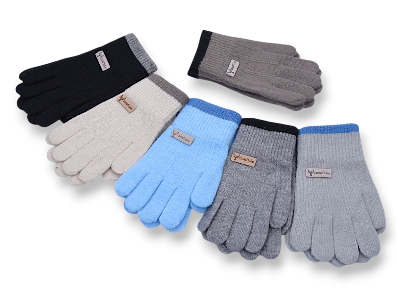 Перчатки KH clothes (5-7) 1353 mix (зима)