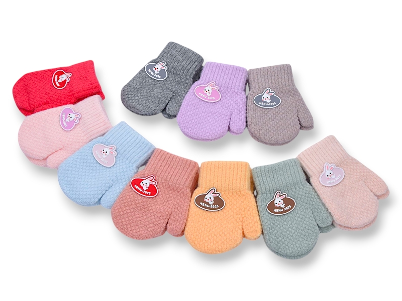 Варежки KH clothes (1-3) 6262 mix (зима)